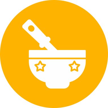 Bebek maması çizimi, simge elementi