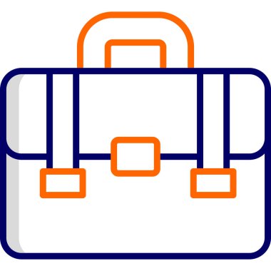 Portföy. Web simgesi basit illüstrasyon