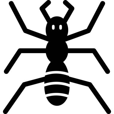 Karınca Ağı simgesi basit illüstrasyon