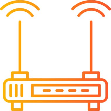 Router modern vector icon illustration