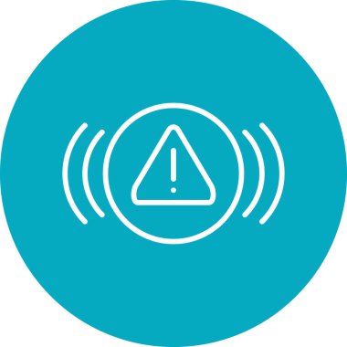 uyarı simgesi vektör illüstrasyonu