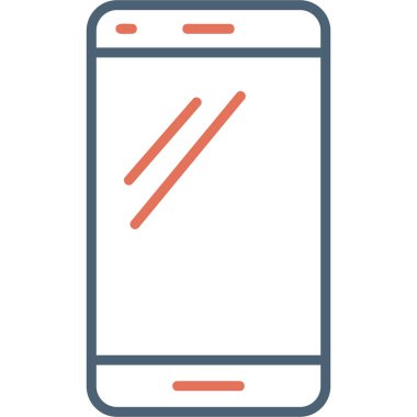 Smartphone Simgesi, vektör illüstrasyonu