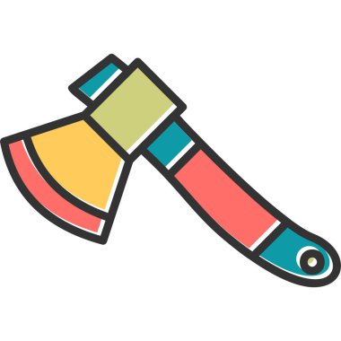 Balta simgesi vektör illüstrasyonu 