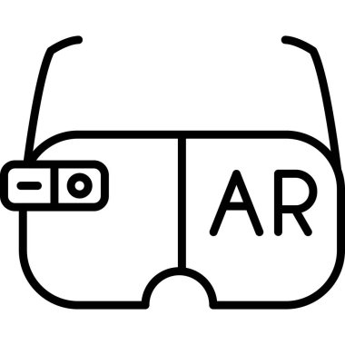 Ar Gözlük, basit ağ simgesi  