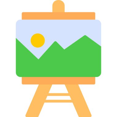 resim ikonu vektör illüstrasyonu