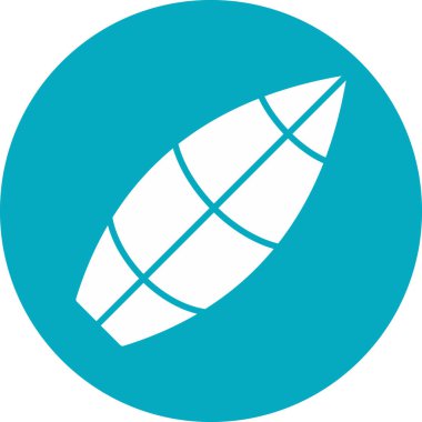 Sörf tahtası, modern simge, vektör illüstrasyonu