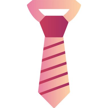 Kravat. Web simgesi basit tasarım