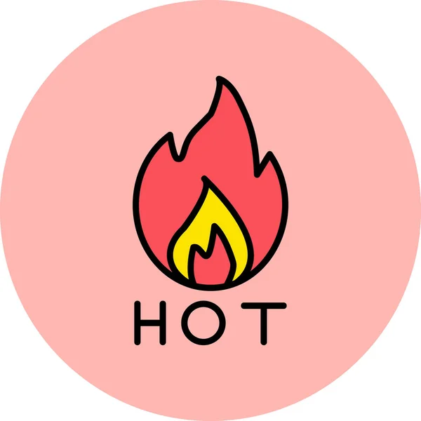 Продаж Мітка Вогні Гарячий Продаж Проста Веб Іконка — стоковий вектор