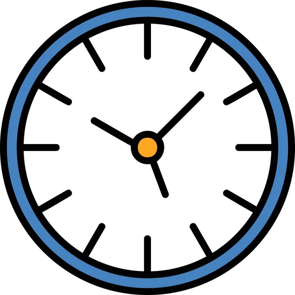 Horloge Illustration Numérique Appareil Smartphone — Image vectorielle