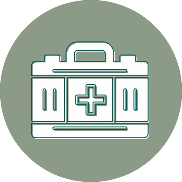 First Aid Kit Vector Icon — Stock Vector