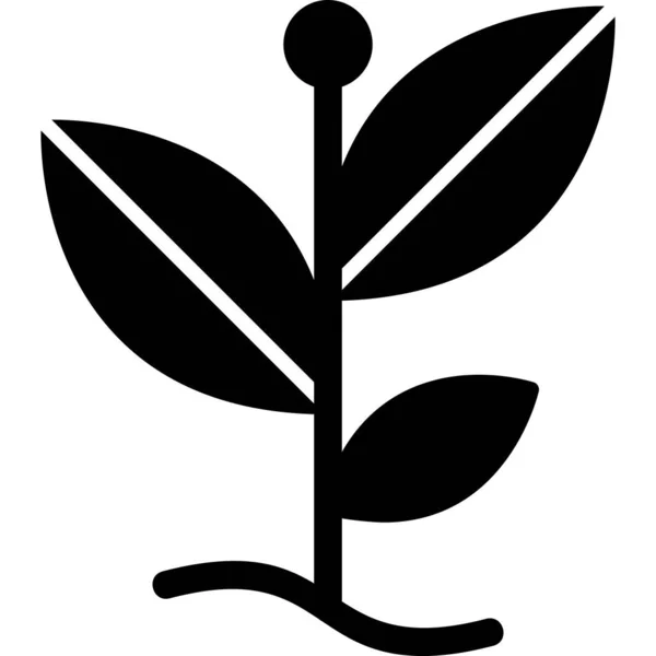 Sprout Modern Vector Icon Illustration — Stockvektor