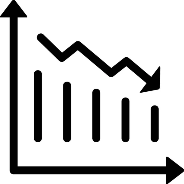 Alacsonyabb Költség Web Ikon Egyszerű Illusztráció — Stock Vector