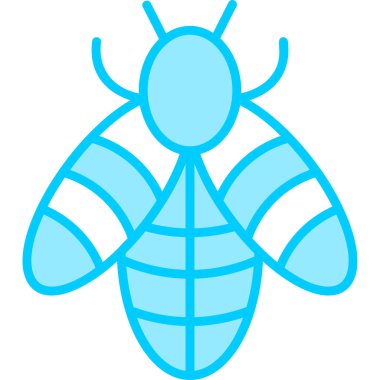 Böcek. Web simgesi basit illüstrasyon