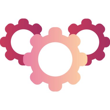 gear wheels. web simple illustration