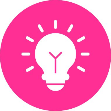 Fikir modern simgesi, vektör illüstrasyonu