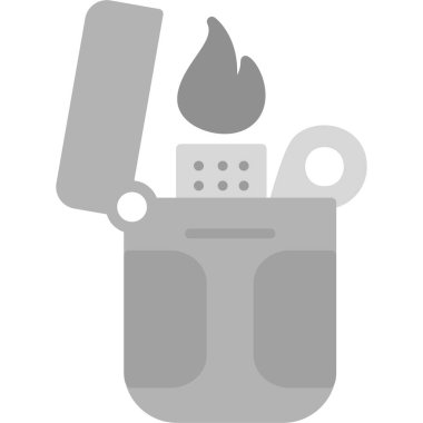 Daha hafif modern simge, vektör illüstrasyonu