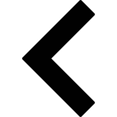 Tek bir sembol simgesinin vektör çizimi