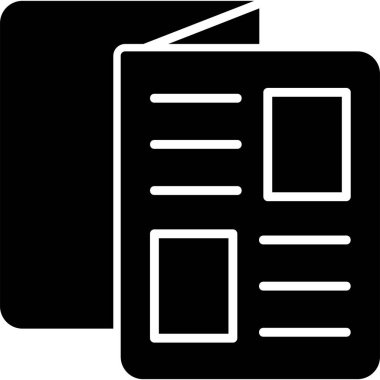 Dosya. Web simgesi basit illüstrasyon