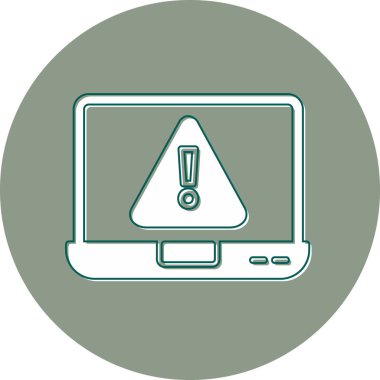 Adware icon modern vector illustration