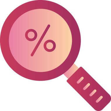 Arama simgesi vektör illüstrasyonu 