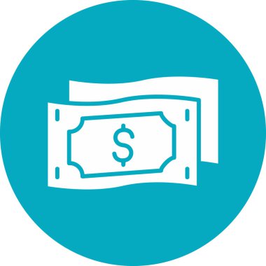 para işareti vektörü düz simge minimumu çizgi pictogram