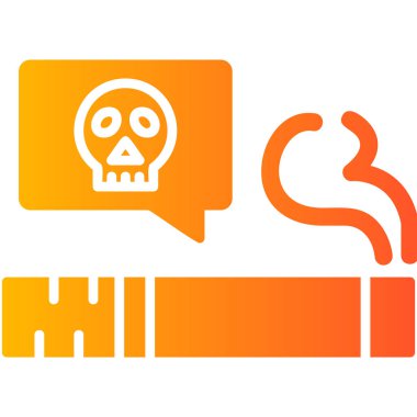 Modern ölüm simgesi, vektör çizimi