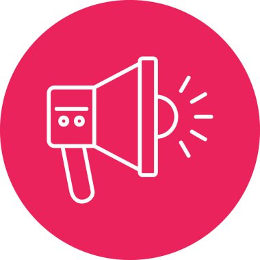 Hoparlör. Web simgesi basit tasarım