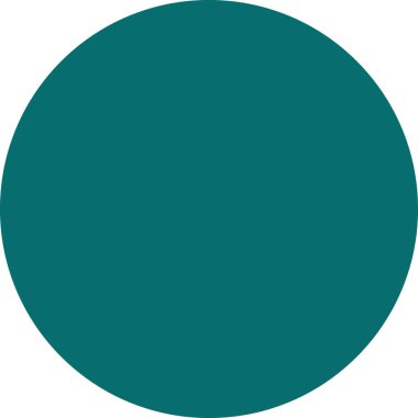 Bir çember simgesinin vektör illüstrasyonu