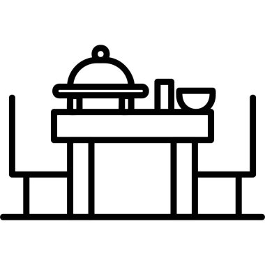 Modern simge, vektör illüstrasyonunu kutla