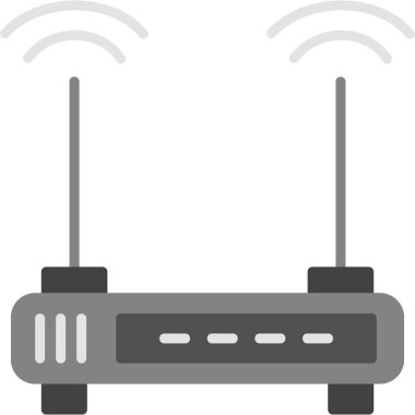 Router modern vector icon illustration