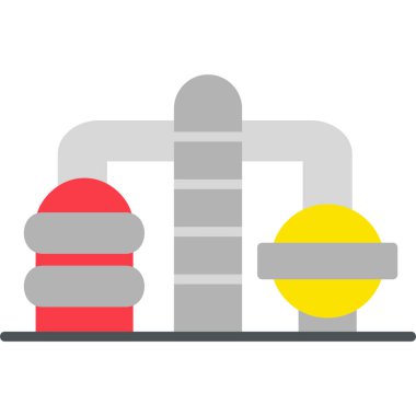 Su tankı. Basit resimleme