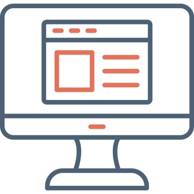 Günlük simgesinin vektör illüstrasyonu