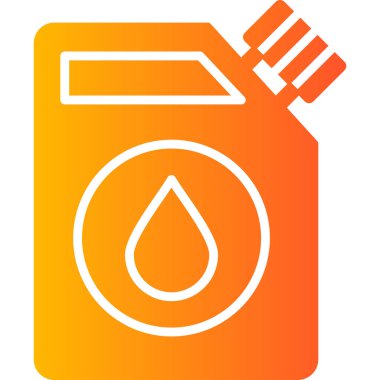 Fuel Cane  icon vector illustration