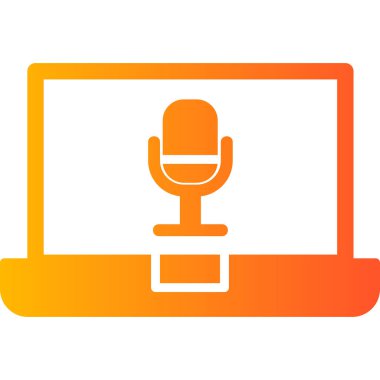 Bilgisayar. Web simgesi basit illüstrasyon