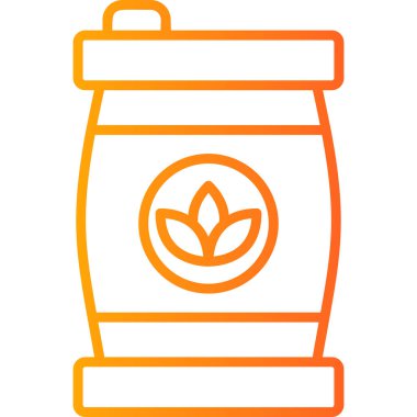 Fıçı modern simge vektör illüstrasyonu