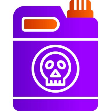 toksik ikon vektör illüstrasyonu