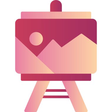 resim ikonu vektör illüstrasyonu