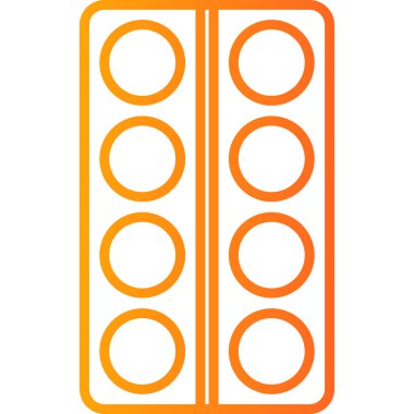 İlaç simgesi vektör illüstrasyonu