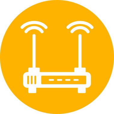 Router modern vector icon illustration