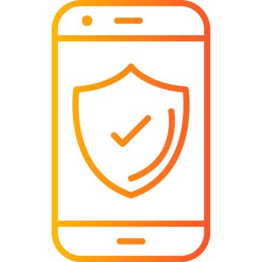 kalkan ikon vektör illüstrasyonu