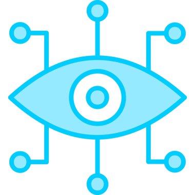 Eye icon modern vector illustration