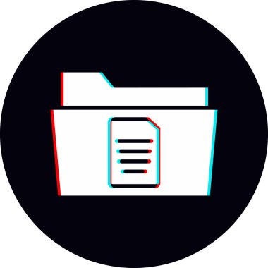 folder icon, web simple illustration