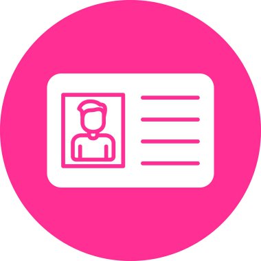 İş Kartları modern simge, vektör illüstrasyonu