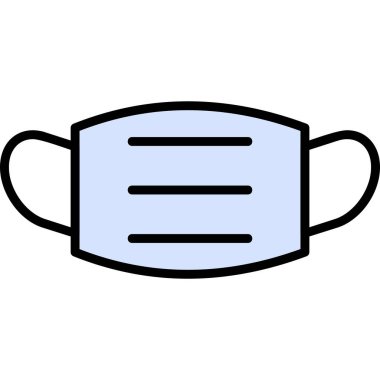 Tıbbi maske. Basit tasarım