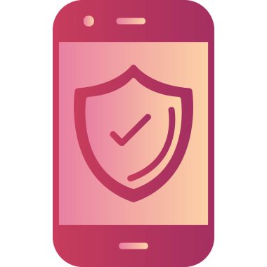 kalkan ikon vektör illüstrasyonu