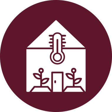 termometre simgesi vektör illüstrasyonu 