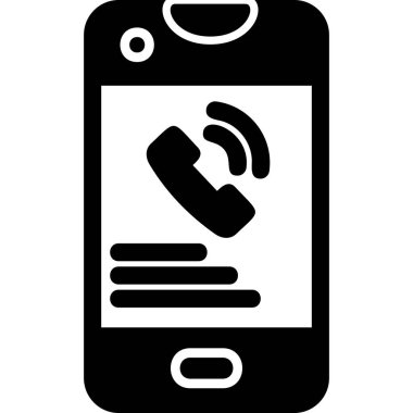 Cep telefonu. Basit resimleme