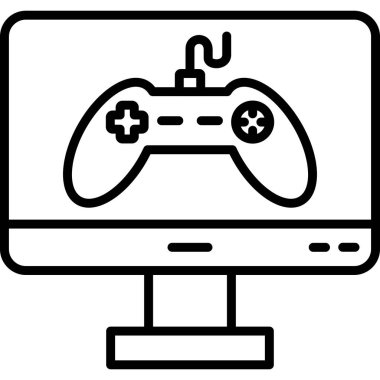 Online oyun simge vektör çizim