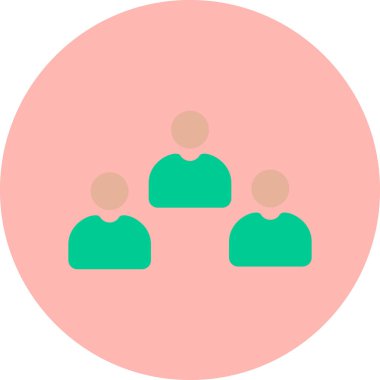 Aday modern simge, vektör illüstrasyonu