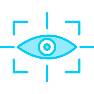 Vision icon modern vector illustration